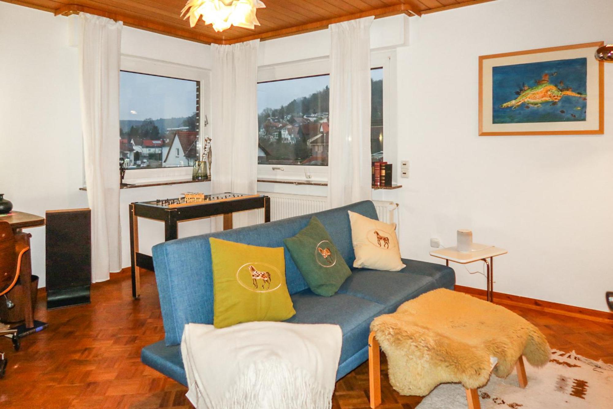 Homestay - Panoramablick Ueber Buedingen Экстерьер фото